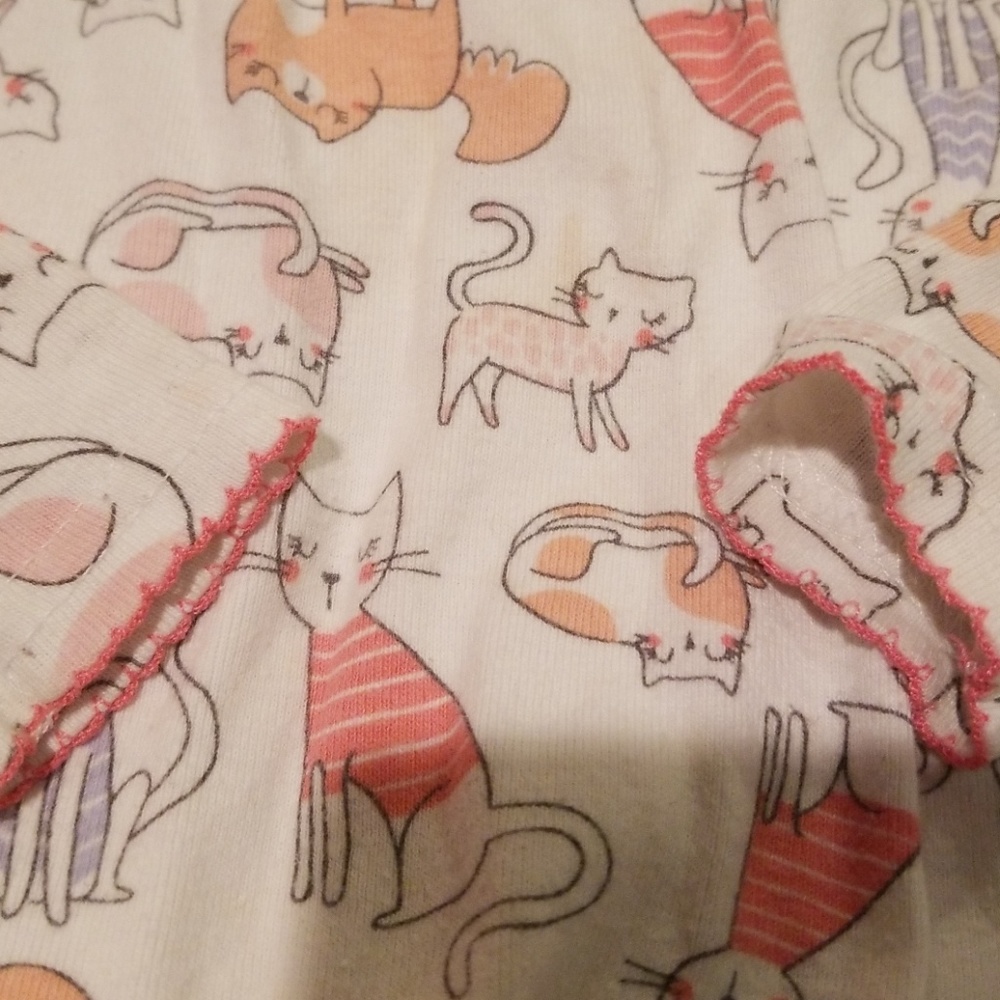 4 piece cats pj set - Picture 3 of 3